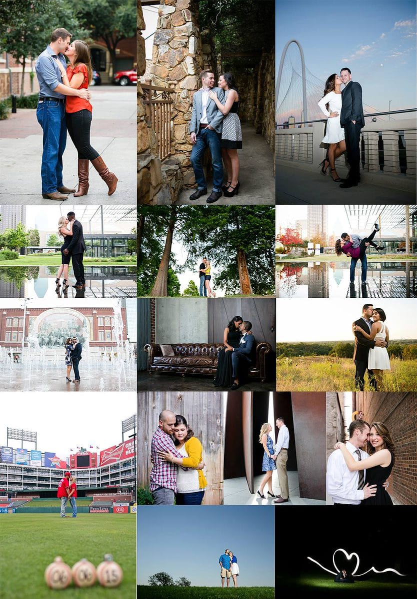 best engagement photo locations in dallas fort worth texas by monica salazar photography