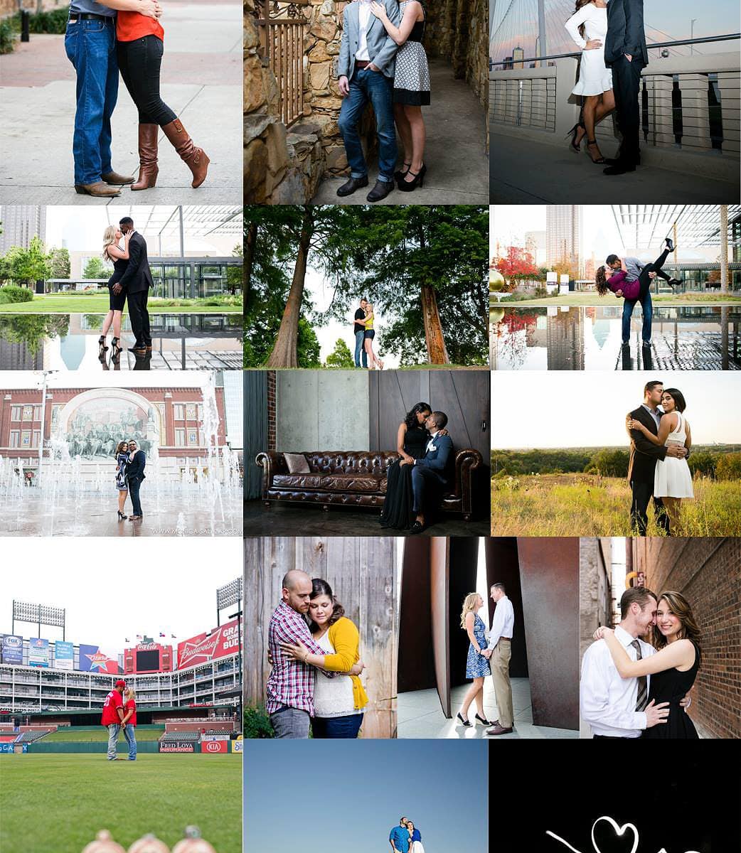 best engagement photo locations in dallas fort worth texas by monica salazar photography